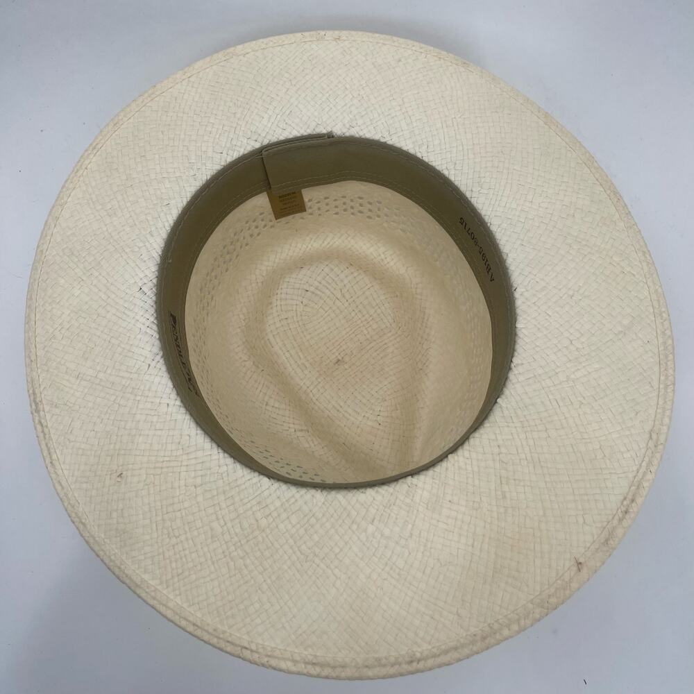 PENDLETON Straw Hat Medium Panama Style Vintage M… - image 6